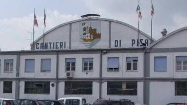 La sede dei Cantieri di Pisa