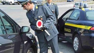 Un controllo della Finanza