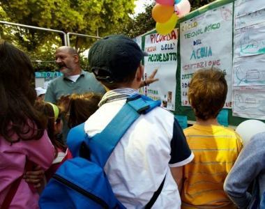 Studenti seguono il progetto di Acque Spa 