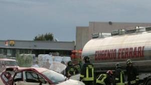 Un’immagine dell’incidente