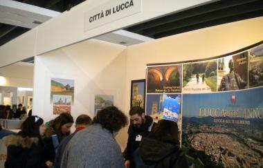 Stand della città ai mondiali di ciclismo