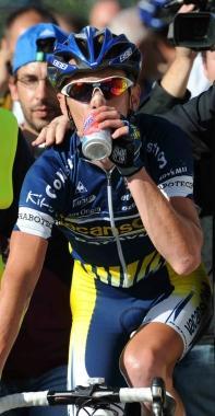 Riccardo Ricc&ograve; dopo larrivo vittorioso nelledizione passata 
