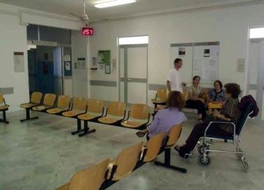 Pazienti in attesa in ospedale 
