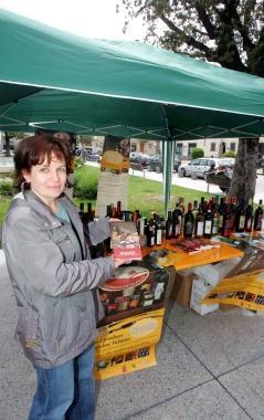 Un mercato della Coldiretti