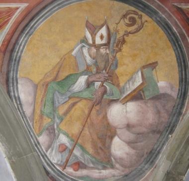 Uno dei particolari restaurati 