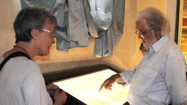 Il maestro Serio al Museo