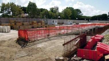 Il cantiere dell’ex Mediterraneo
