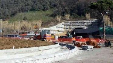 Un cantiere della strada dei marmi