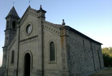<b>LA CHIESA.</b> Si trova a Pieve di Lamula tra Arcidosso e Castel del Piano 