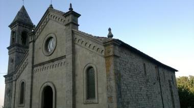 <b>LA CHIESA.</b> Si trova a Pieve di Lamula tra Arcidosso e Castel del Piano