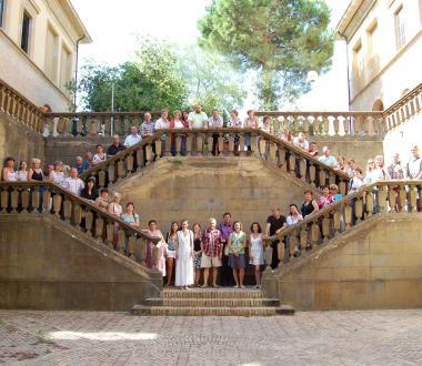La delegazione della Repubblica Ceka in visita alla residenza Santa Chiara di Volterra 