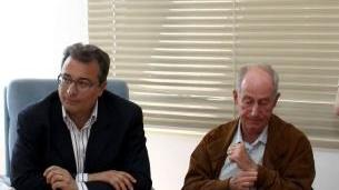 Il sindaco Lunardini e l’assessore Antonio Cima
