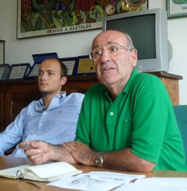 Da sinistra Francesco Dei e poi Emilio Pampaloni  