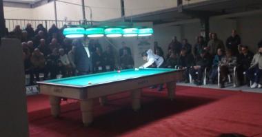 Un momento di una partita di stecca (foto darchivio) 