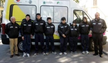 Sopra lo squadrone Esordienti della Stilmobil-Abitare e, sotto, Alberto Bettiol del gruppo sportivo Stabbia 