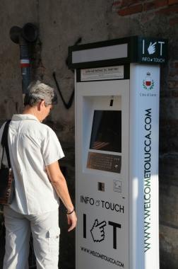 Uno dei nuovi touch screen 