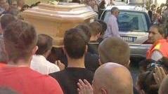 L'ultimo straziante saluto a Francesca