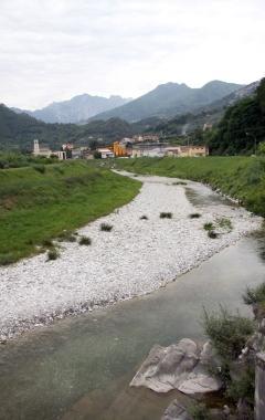 Il Fiume Versilia nel tratto di Vallecchia 