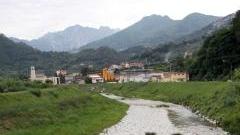 Il Fiume Versilia nel tratto di Vallecchia