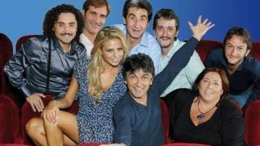 In alto da sinistra Vincenzo Salemme e la sua compagnia, Ascanio Celestini che aprirà la stagione, Gaspare e Zuzzurro. Sopra una scena di “Nozze di sangue” del Teatro dell’Aglio
