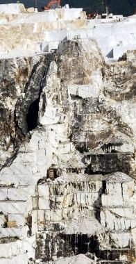 Uno scorcio delle cave
