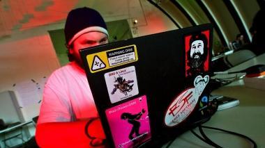 Un hacker in azione