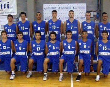 Il gruppo della Pallacanestro Empoli Koipack 