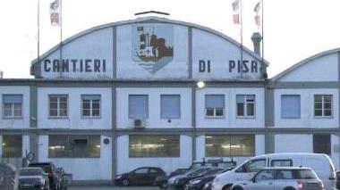 L’ingresso dei Cantieri in darsena
