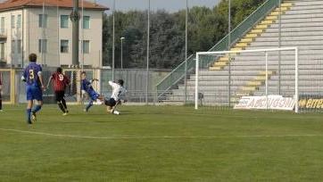 <b>LA TERZA RETE. </b>Granito mette il sigillo sulla gara: è il gol del 3-1 (vip)