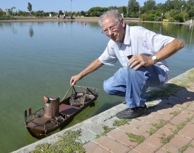 <b>IL CREATORE.</b> Natalino Riccucci, 79 anni grossetano  