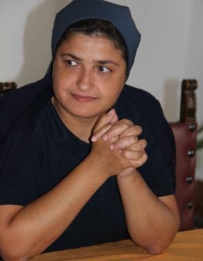 Suor Raffaella Spiezio, presidente della Fondazione Caritas 