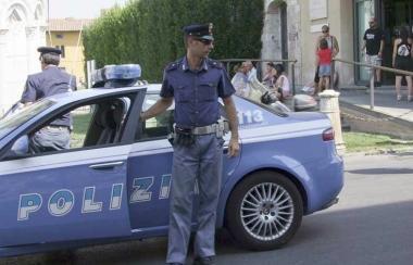 Un poliziotto della squadra volanti 