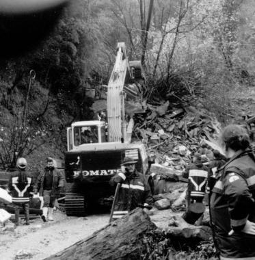 I danni di un’alluvione in Brancoleria (Vip)