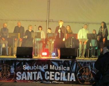 A scuola di musica all'istituto Santa Cecilia