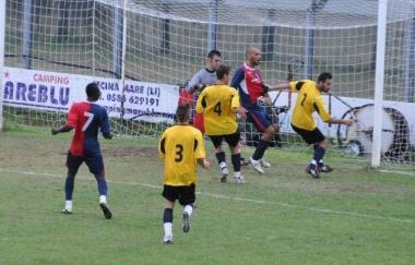 <b>DILETTANTI.</b> Una partita di Terza categoria 