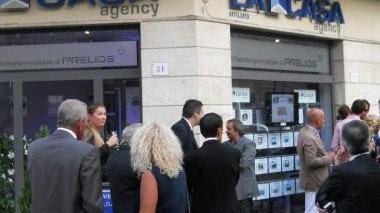 <b>L’INAUGURAZIONE.</b> Dell’agenzia