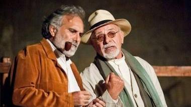 Paolo Nesi ed Elvio Norcia durante lo spettacolo