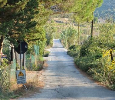 La strada di Valcarene, fino allo scorso anno era un percorso militare 