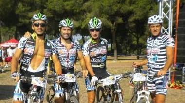 <b>GC ARGENTARIO.</b> I quattro atleti a Roma