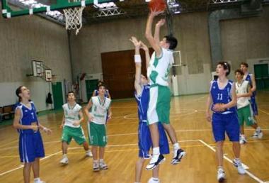 Ragazzi della Gmv in azione 