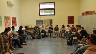 Gli studenti in riunione ieri per discutere la risposta da dare ai presidi