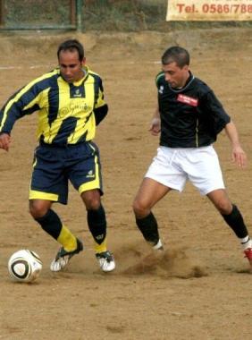 Un momento della partita 