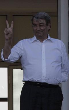 <b>CARICO.</b> Aldo Spinelli, ormai alla sua 13&ordf; stagione alla guida del Livorno   
