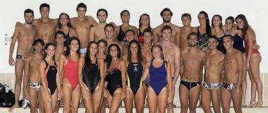 <b>GRUPPO. </b>La squadra del Nuoto Livorno, reduce da una stagione davvero super nel maschile e nel femminile 