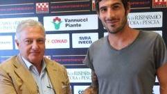 Edoardo Braiati insieme al presidente Orazio Ferrari