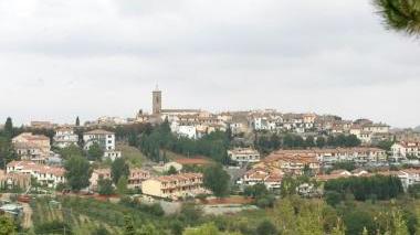 Una veduta del centro di Montespertoli