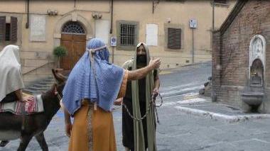 Una scena di “Betlemme è qui” prodotto dalla associazione All’ombra di Membrino