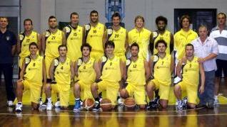 Il gruppo del Gialloblù di Castelfiorentino che prenderà parte al campionato di Promozione 2011/2012