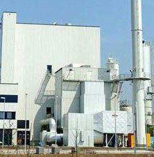 Una centrale a biomasse   