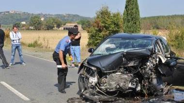 Una immagine dell’incidente costato la vita alla giovane madre